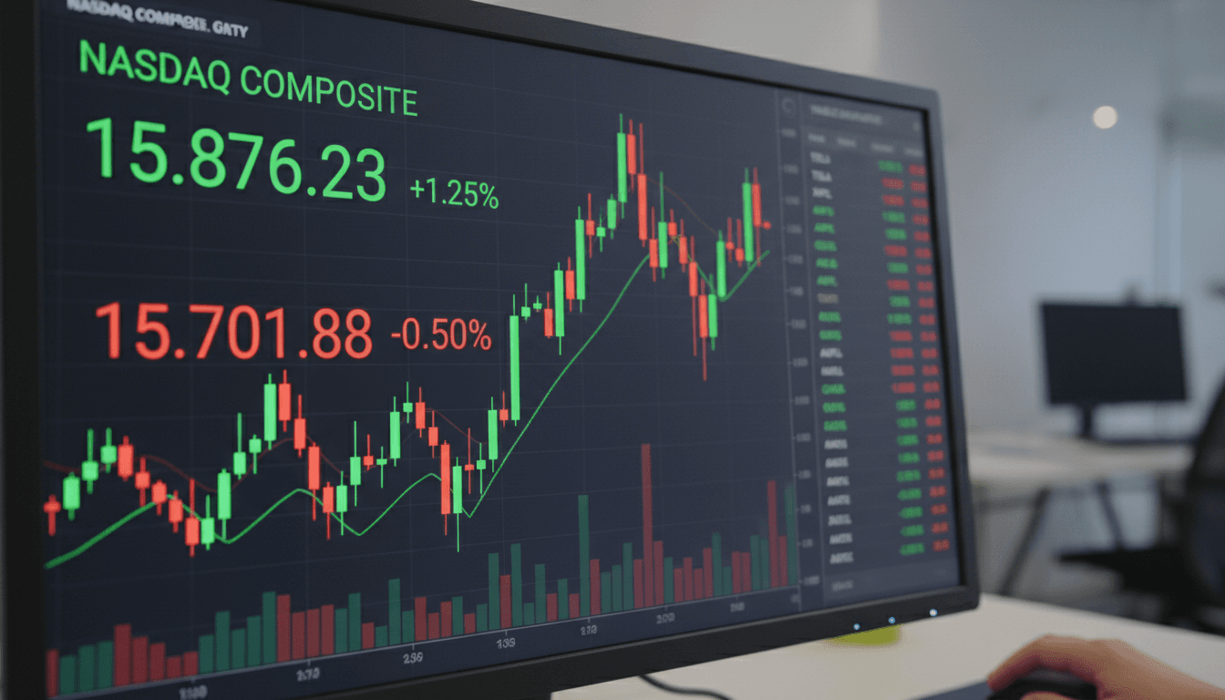 Digital trading interface showing market movements and price charts